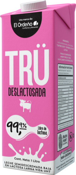 Leche deslactosada en TRU es salud y bienestar